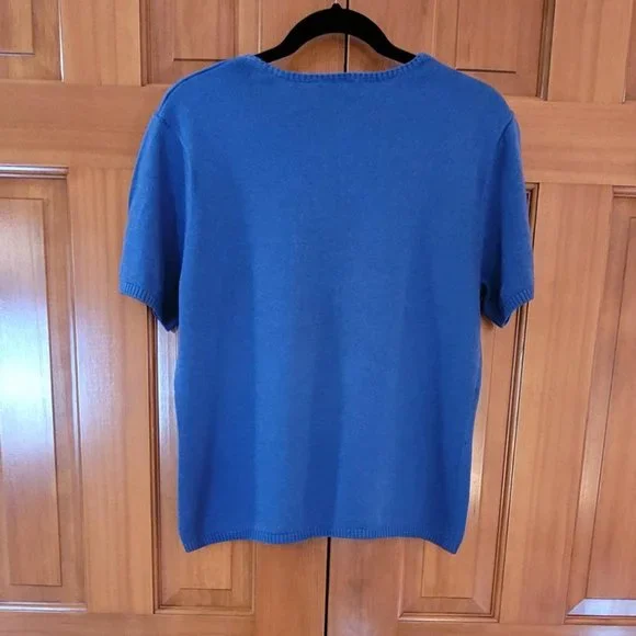 Talbots Short Sleeve Sweater - Small - Picture 2 of 4